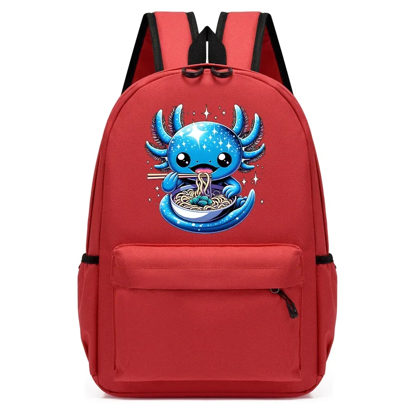 Mode Kinderrugzak Boba Axolotl Bubble Thee Cartoon Schooltas Kids Jongens Kleuterschool Student Schooltas Rugzak