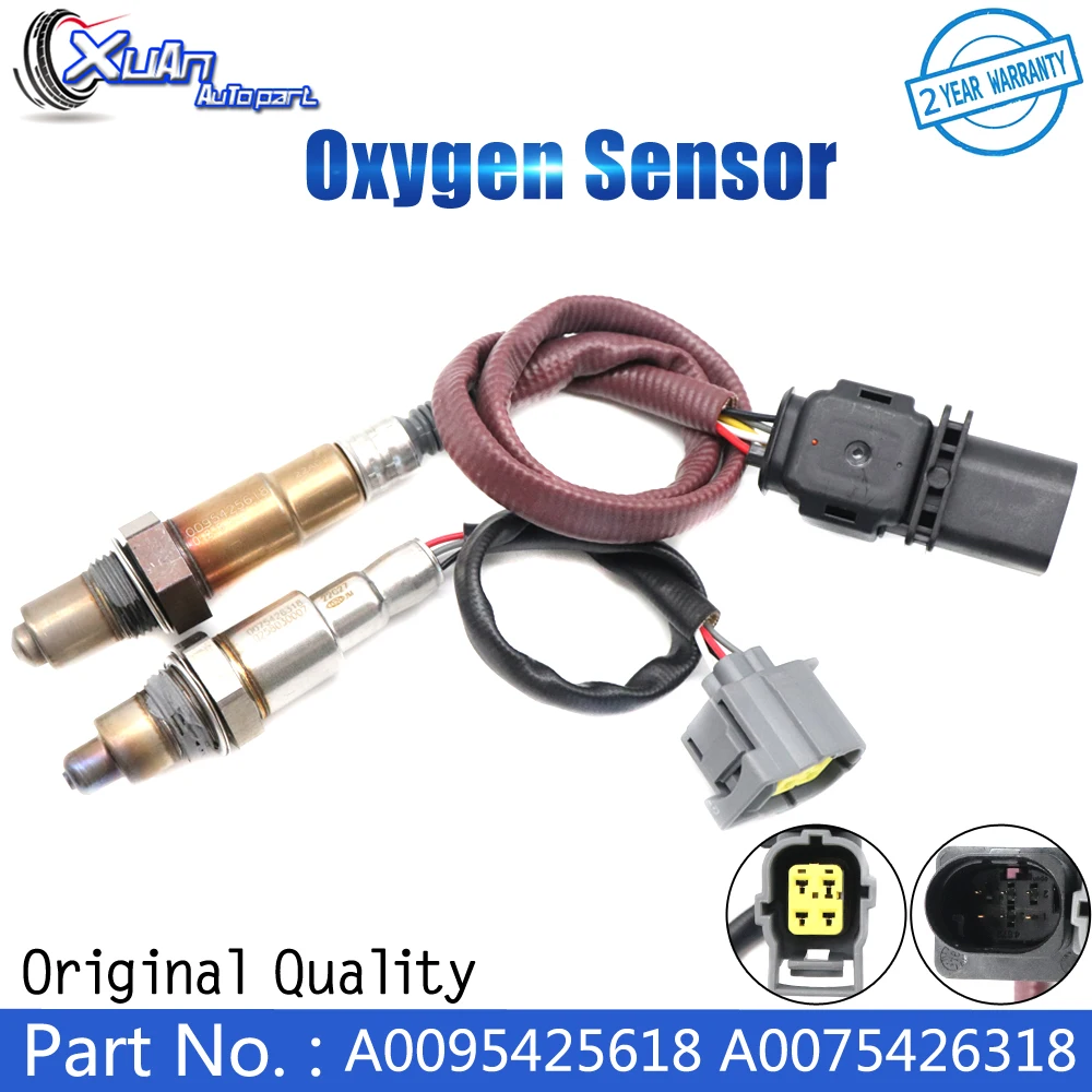 XUAN Car Air Fuel Ratio Lambda Oxygen Sensor A0095425618 A0075426318 for Mercedes CLA45 AMG 2014-2019