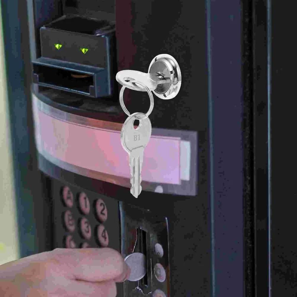 Lock For Chewing Gum Machines Vending Machine Lock Replacement Lock Assembly Vending Machine Lock For High-traffic Environments