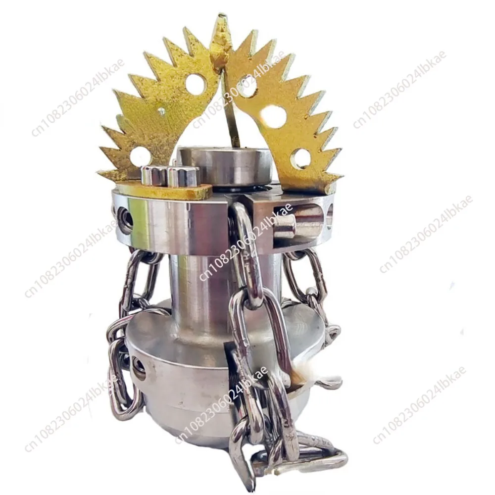 3. 6kg Rotating Chain High-Pressure Sprayer Dredge Blocked Hard Dirt Oil Dirt Dredge Car Nozzle Sewer Pipe