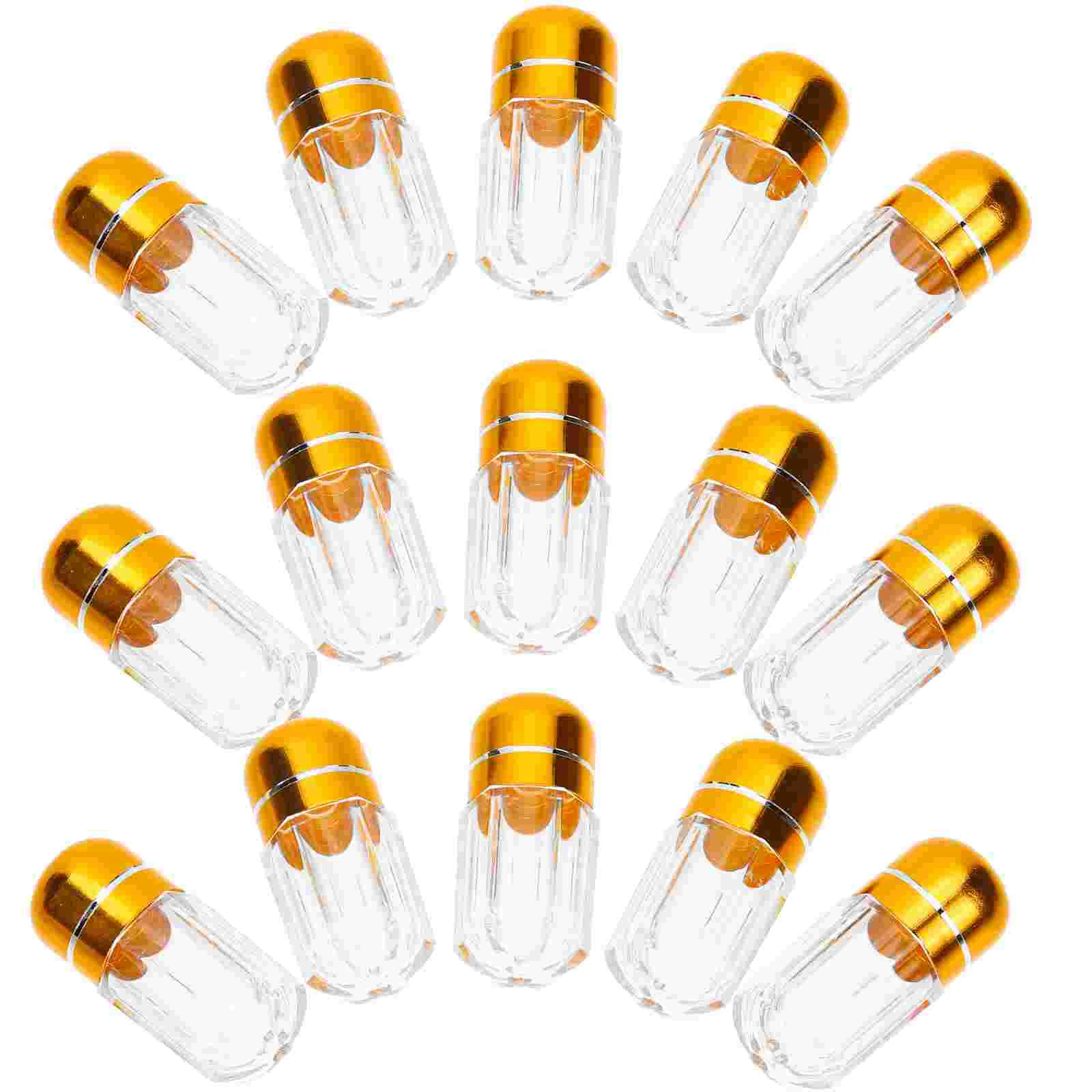 20 Uds cápsulas una botella botella recargable botellas vacías contenedor de pastillas etiquetas de viaje