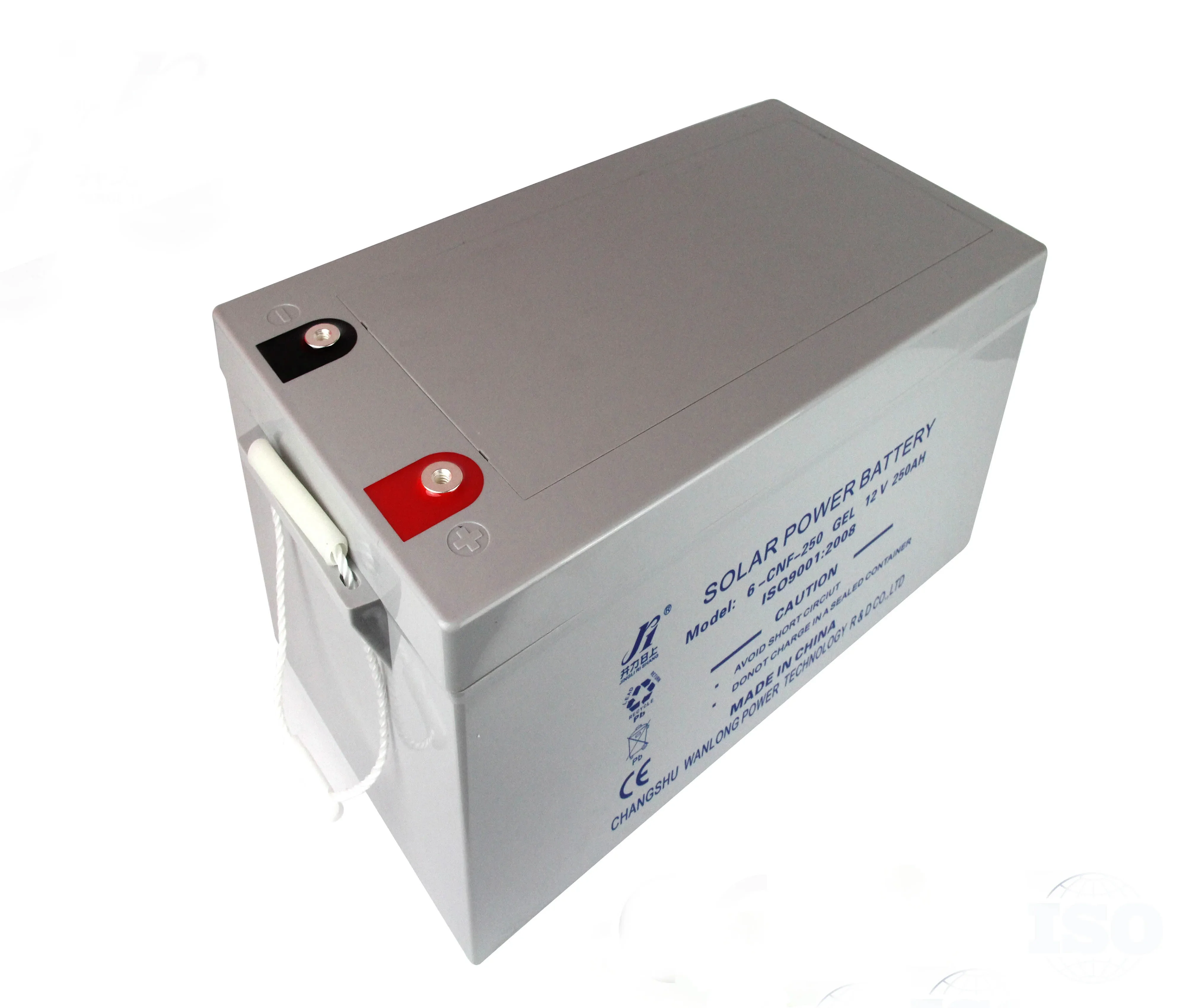 Original brand newAG-M 12v 250ah  long life deep cycle lead acid battery for solar system