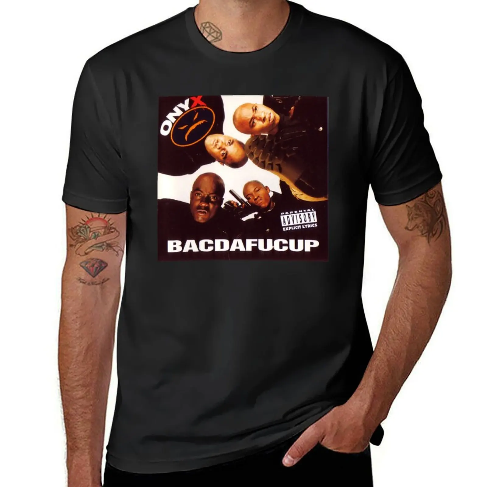 Onyx Bacdafucup T-Shirt summer tops cute tops plain mens champion t shirts