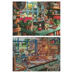 7790 Cross Stitch Sets Cross Stitch Paintings 14ct 18ct Stich Cross Stitch Kit Embroidery Needle Arts & Craft Complete Kit Hobby