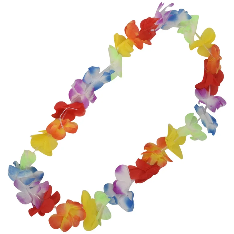 ASDS-6X Conjunto Rosa Crianças Saia de Erva Havaiana Hula Luau Party