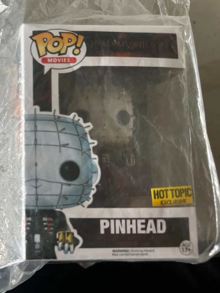 FUNKO POP Hellraiser Pinhead # 134 figuras de ação de vinil coleção modelo brinquedos para crianças presente de aniversário