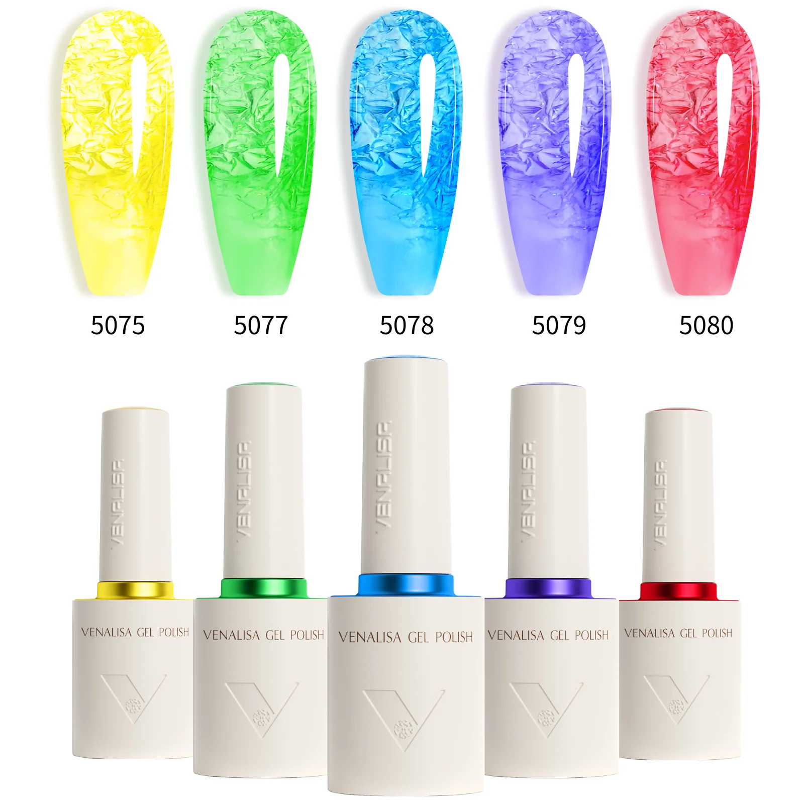 2/3/5pcs Venalisa Color Gel Nail Polish Combo 10ml Hema/TPO Free Soak Off UV LED Anti-Yellow Long Wear Top Great Coverage Gel