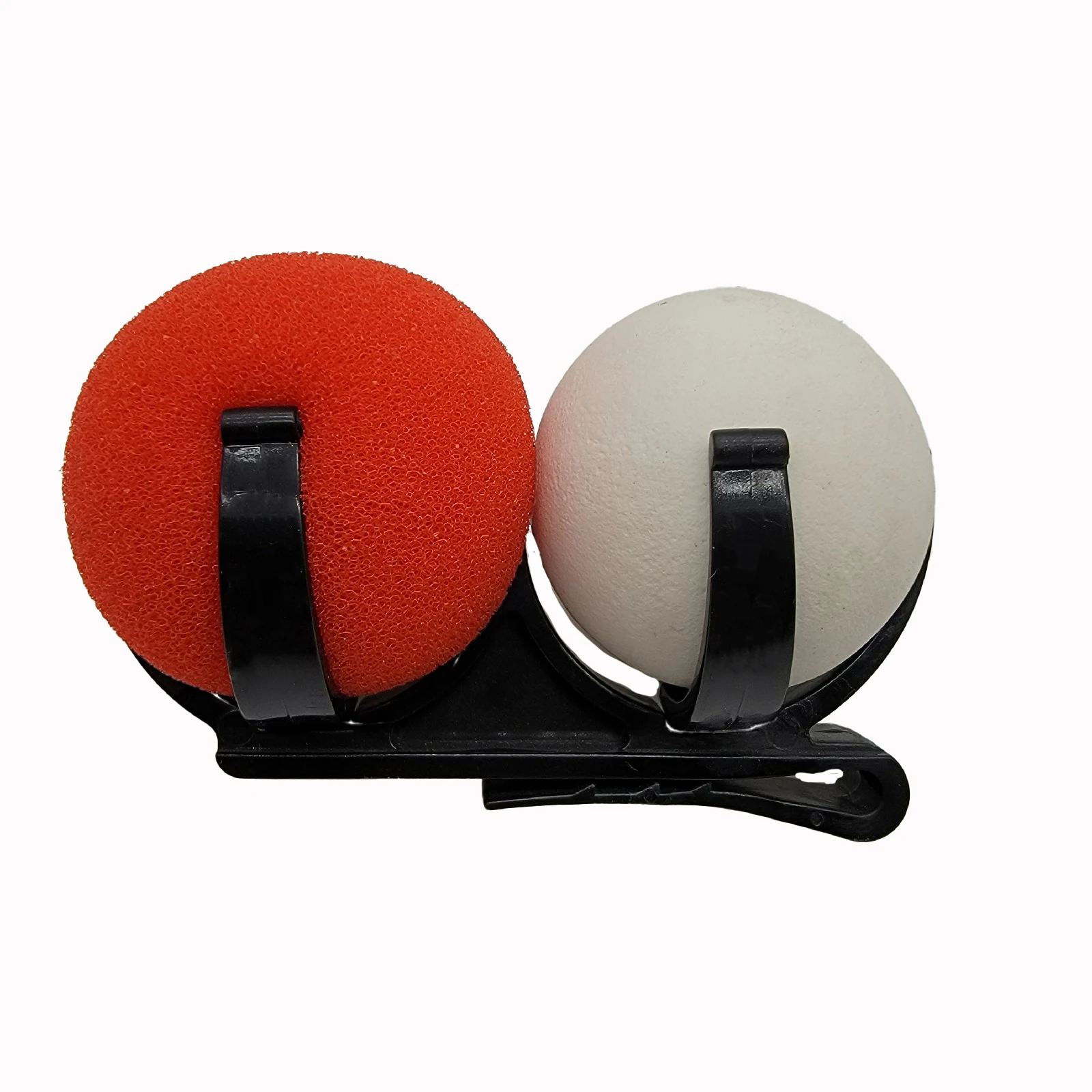 Soporte de bola profesional, 2 capacidades de bola que desaparecen/productos, truco de primer plano, accesorios de ilusión de pañuelo de seda mágica para escenario