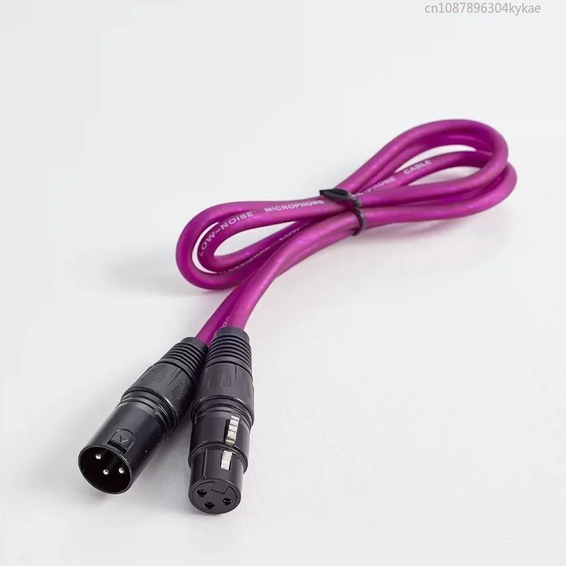 1.5m 4 strips 3 Pin DMX512 XLR Male To Female Cable Stage Light Signal Wire for Par Light Beam Light Mixer Microphone Amplifier