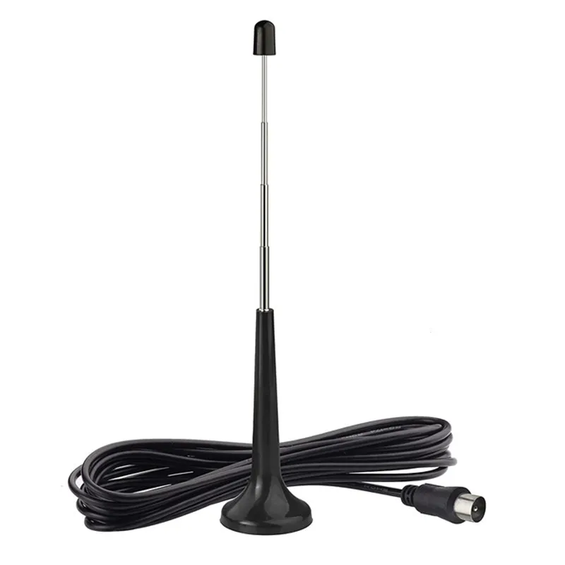 DAB FM TV-Empfänger mit Ausziehbarer Antenne Hifi AV Stereo-Verstärker Saugnapf-Antenne für Klaren Radioempfang – Detail 1