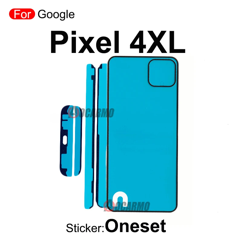 Fullset Sticker For Google Pixel 3 4 XL 3xl 4XL 5 5A 4A 4G 5G Front LCD Display And Rear Back Cover Adhesive Tape Glue