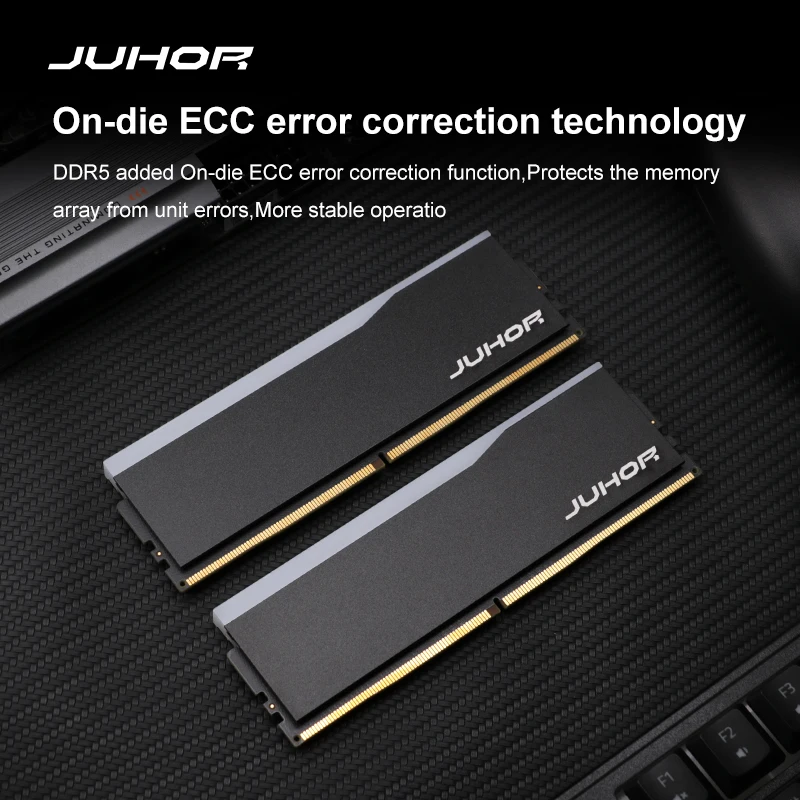 JUHOR RGB DDR5 16GB 6400MHz 6000MHz Desktop Memory Dimm High speed Memoria Ram