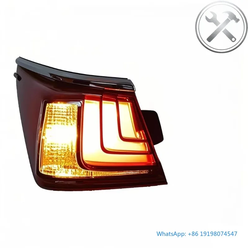 

2018-2022 Mid Size SUV Dynamic Sequential Full LED Taillights Assembly 6000K White 12V Automatic Waterproof Auto Lighting Parts