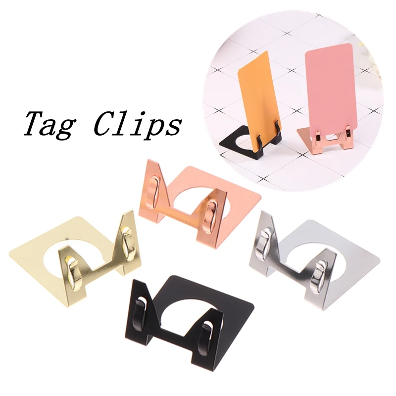 

Металлический ценник, зажим для этикетки, настольный номер, защелка, держатель для карточек с именем еды для розничной торговли магазином, супермаркетом