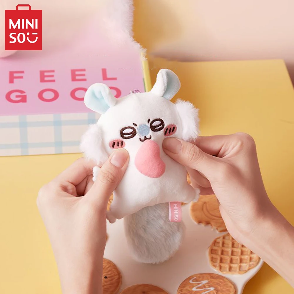 MINISO Chiikawa Series Momonga Plush Doll Toys Anime Cartoon Cute Plushie Keychain Bag Pendant Decoration Girl Birthday Gift