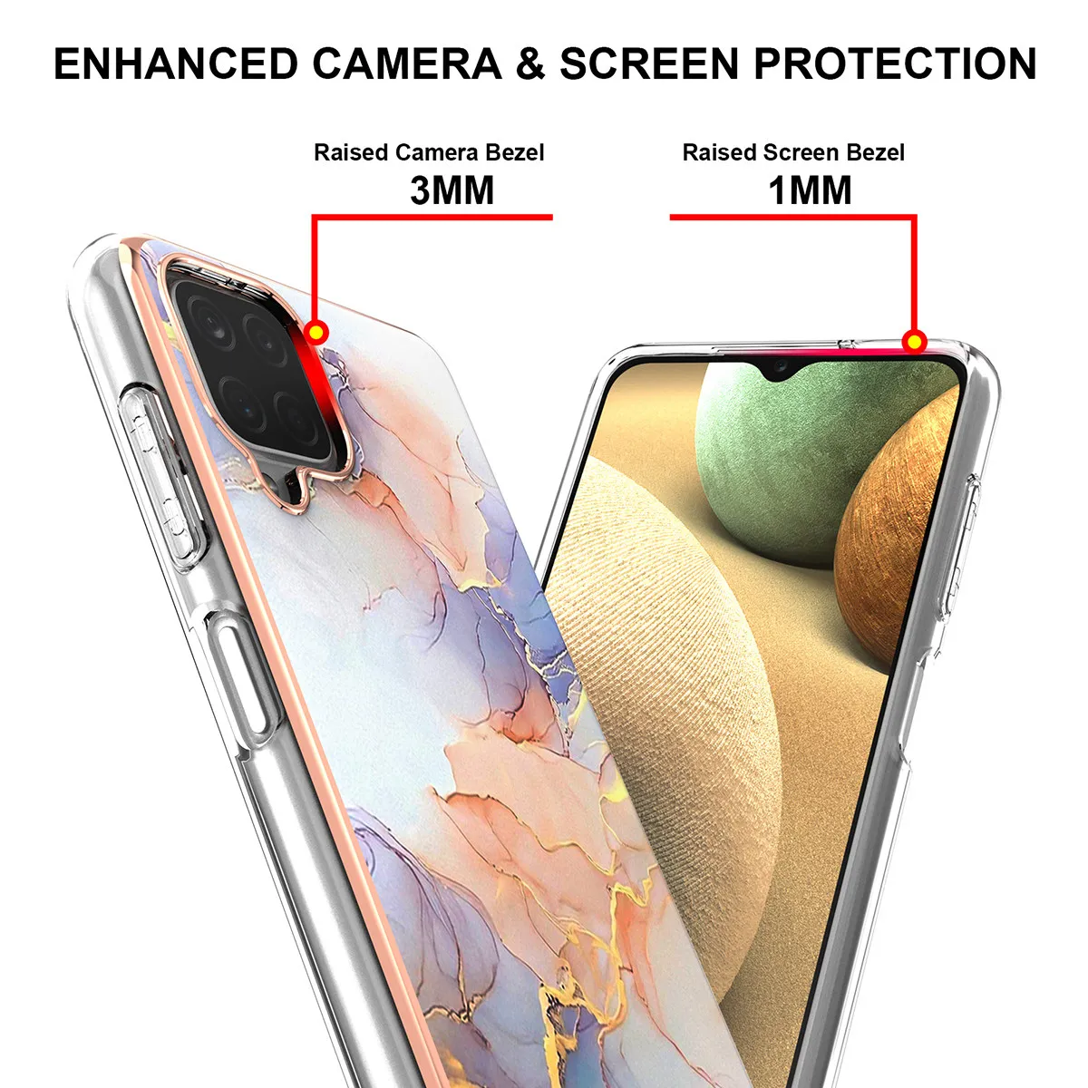 Mobile Phone Protective Case Cell Cases Bumper Cover Frying Pan Pattern Luxury Funny Protector view 2
