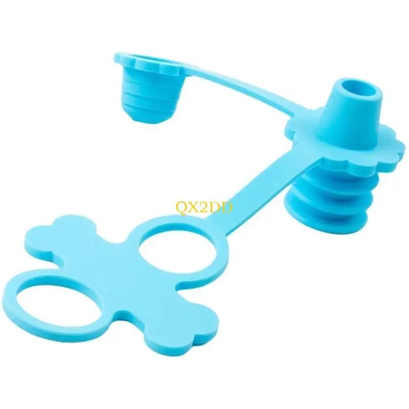 

QX2D Silicone Water Bottle Spouts Toddler Friendly Silicone Drink Top Safe for Kids