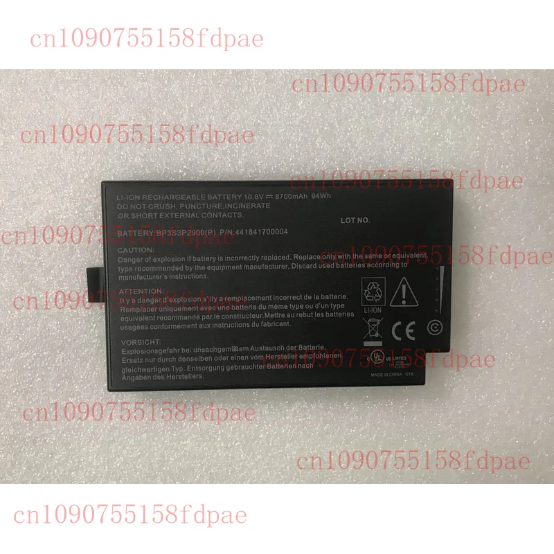 

BP3S3P2900(P) BP3S3P2900 - New 8700mAh Battery for Getac B300 B300X Series