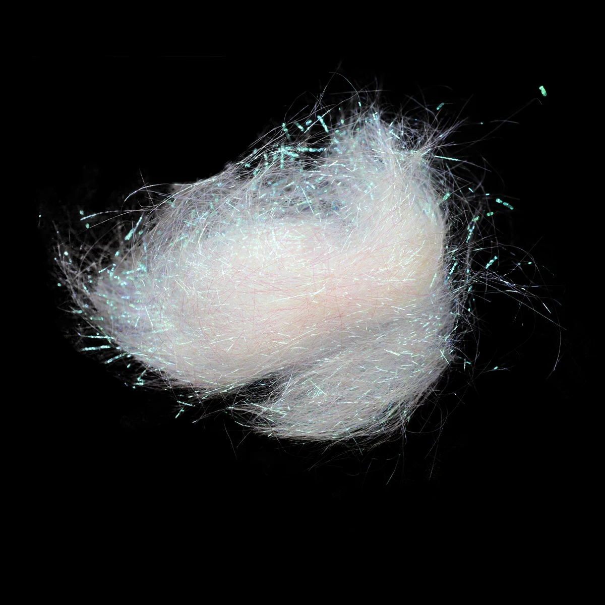 Vtwins Ultra Fine Hareline Ice Dub Scud Dub holograficzny materiał do wiązania much dla nimfy Streamer Minnow oliwkowy czarny pomarańczowy sprzęt — zdjęcie 6