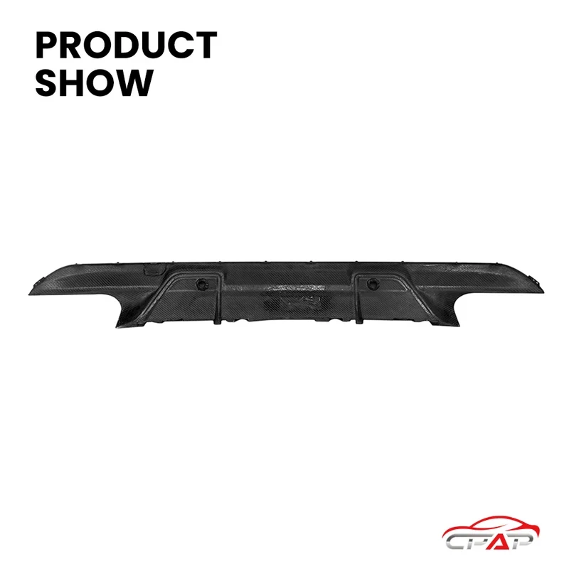 High Quality Real Dry Carbon Fiber Rear Diffuser Bumper Lip X5M F95 LCI X6M F96 LCI 2024+ OEM Style view 4