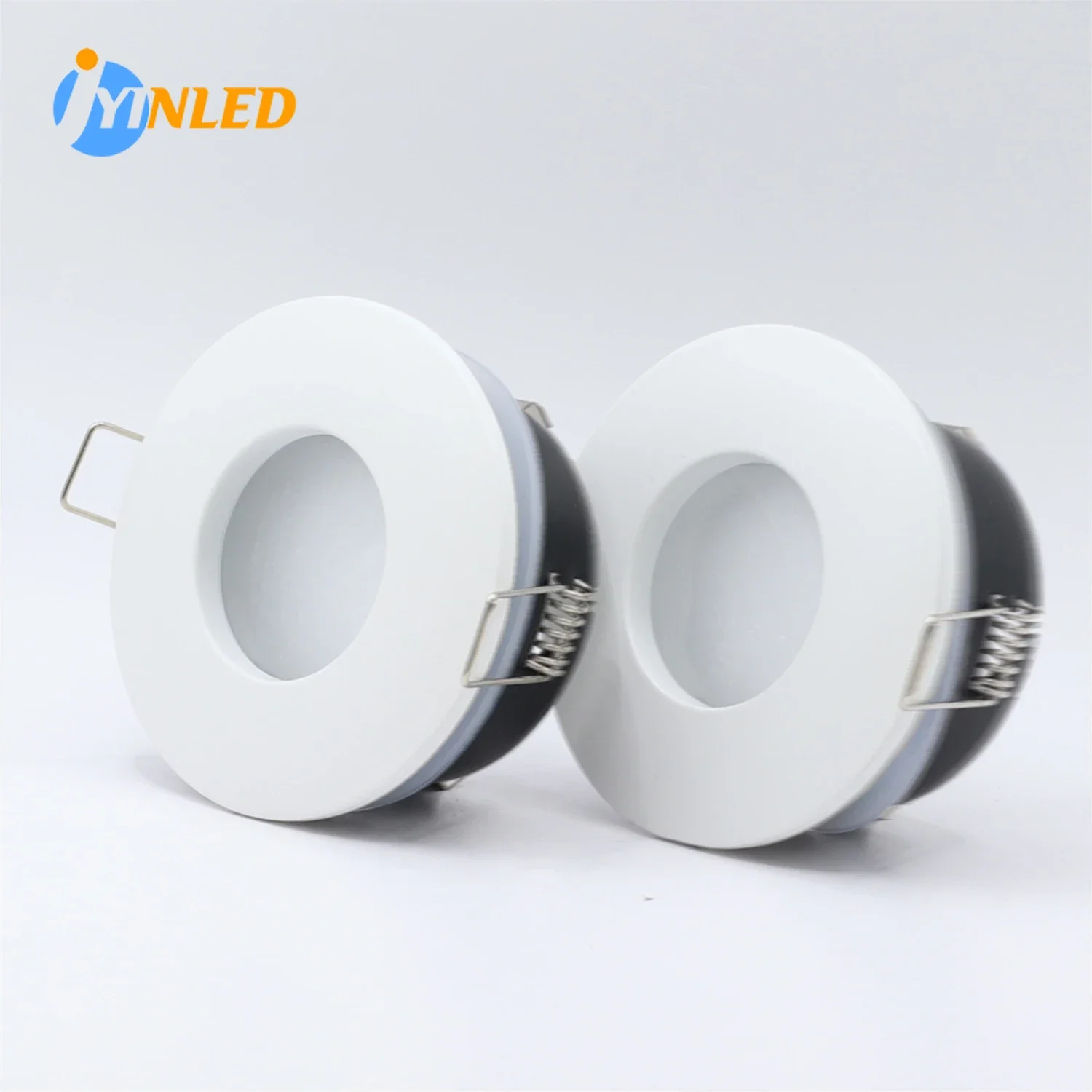 

2/10pcs GU10 MR16 Lamp Holder Black White Led Light Base Round Ceiling Downlight Spotlights Led Stand Light Fixture Socket