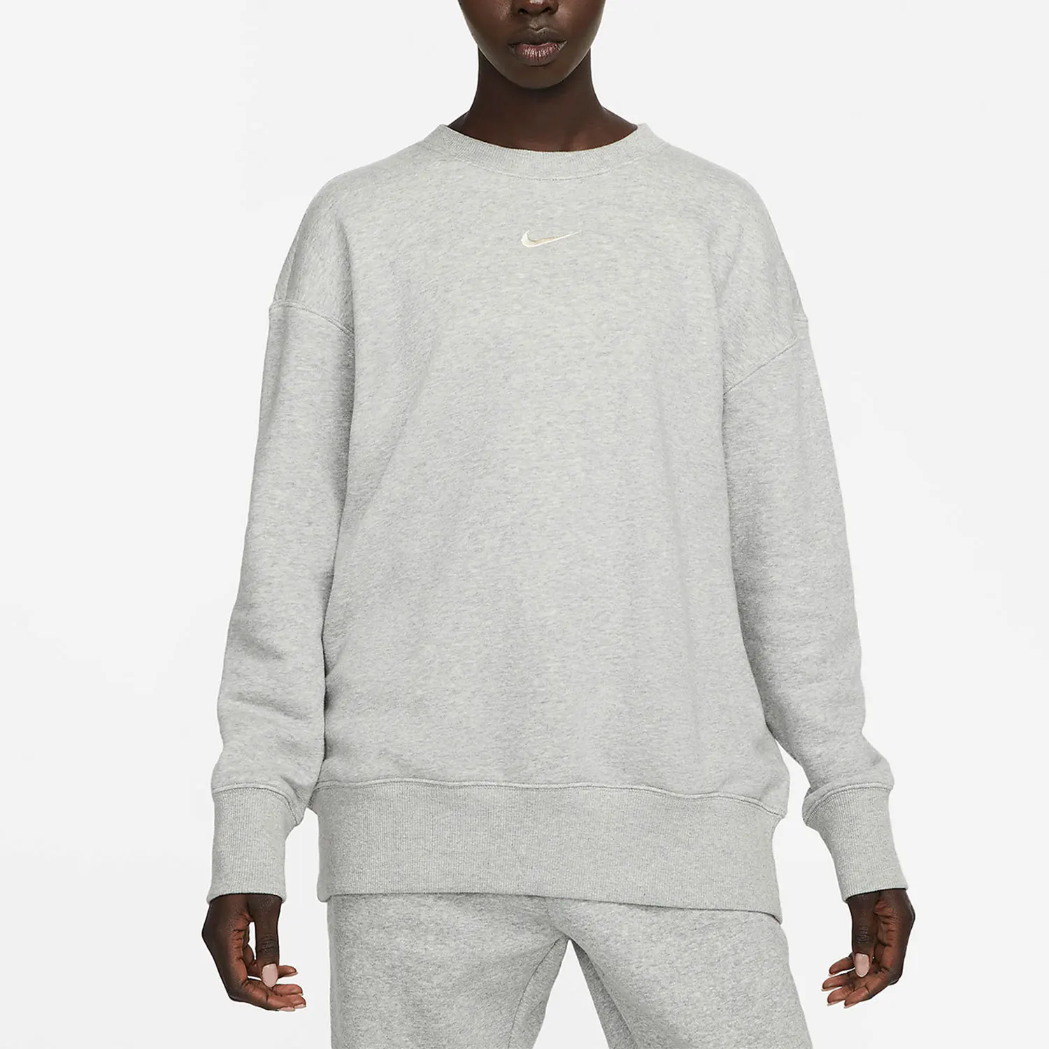 

Nike genuine New Women's Oversize Round Neck Sportswear Sweatshirt DQ5734-063