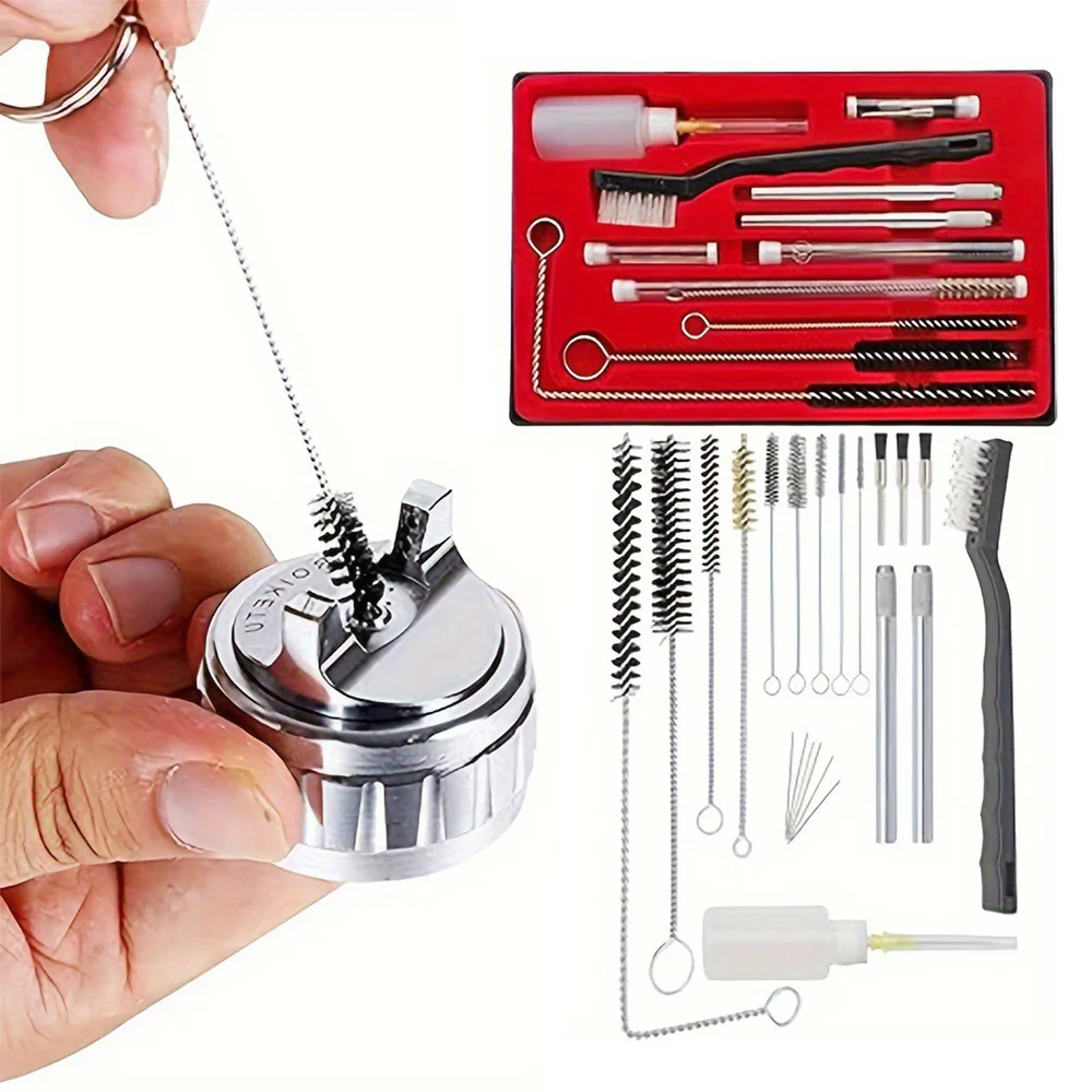 22-pc-spray-gun-maintenance-kit-cleaning-brushes-for-nozzles-pipes-industrial-home-use-qg312s