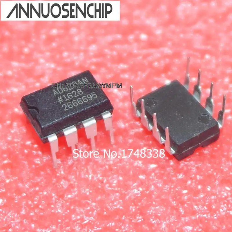 10PCS New and Original DIP-8  AD620ANZ NEW AD620AN