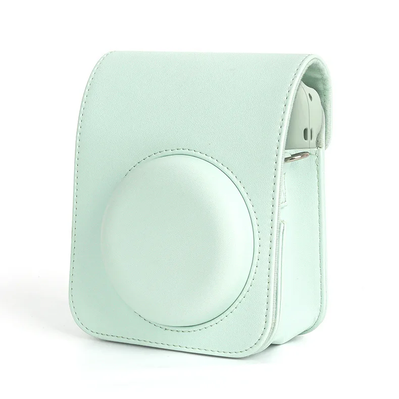 Für Instax Mini 12 Kameratasche PU-Leder Weiche Schutzhülle Reisetasche für Fujifilm Film Kameratasche mit Schultergurt – Detail 12