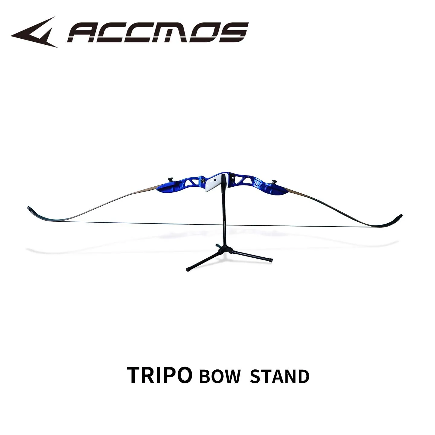 Support d'arc pliable, Support d'arc recourbé à trois points, fibre de verre + alliage d'aluminium, équipement de tir à l'arc