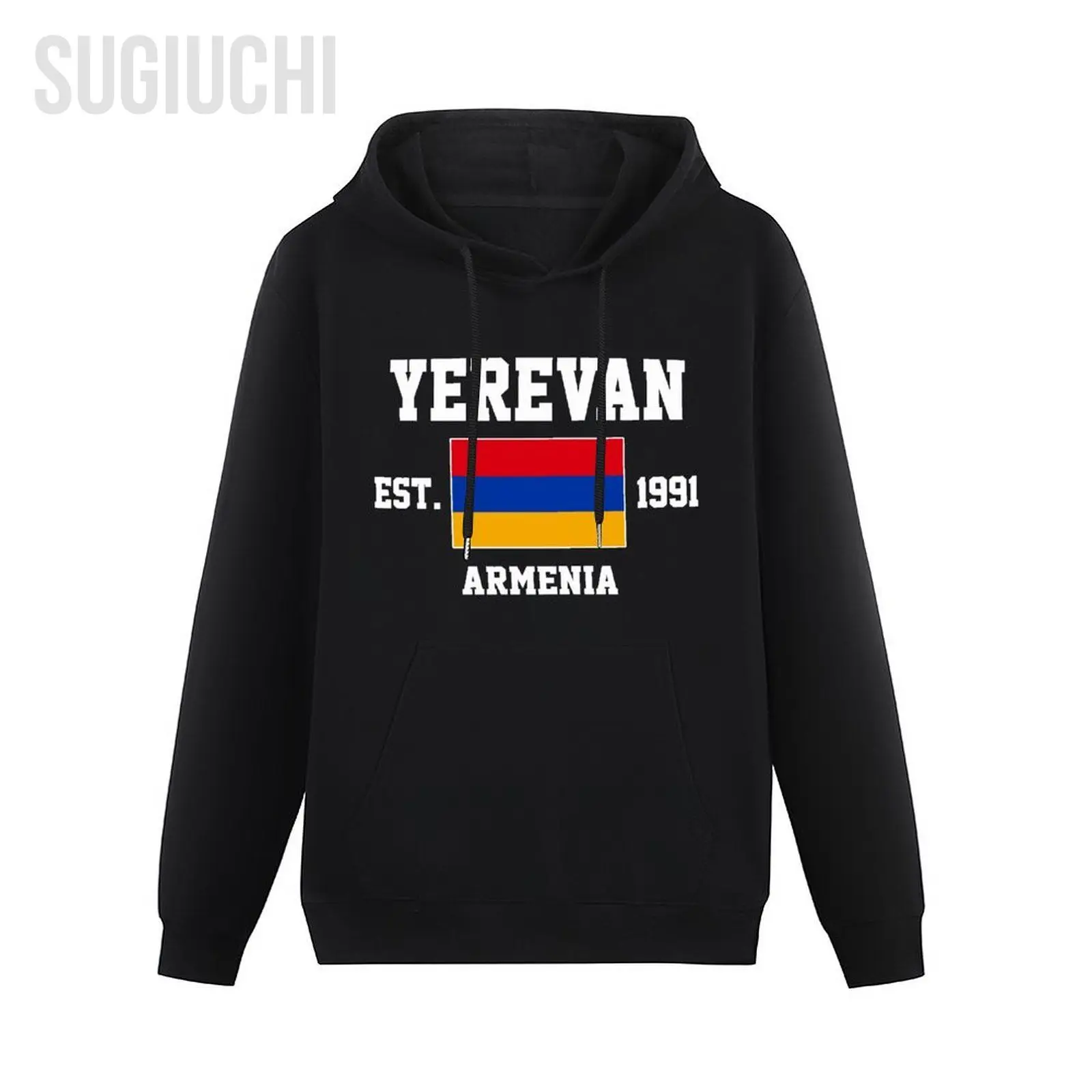 Men Women Hoodies Armenia EST.1991 Yerevan  Capital Hoodie Pullover Hooded Hip Hop Sweatshirt Cotton Unisex