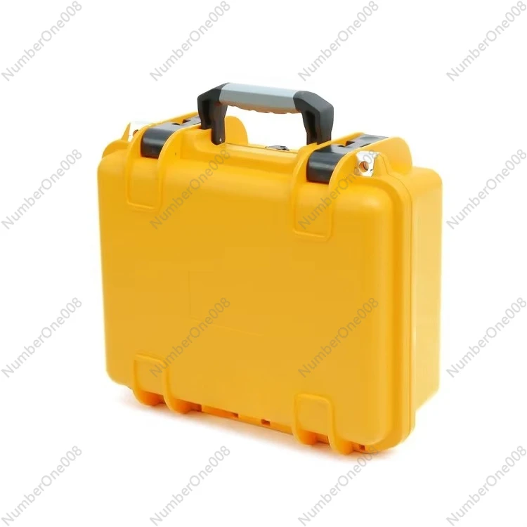 

Waterproof Plastic Hard Tool Box with Handle, Portable Battery and Camera Storage Case for Electronics and Accessories