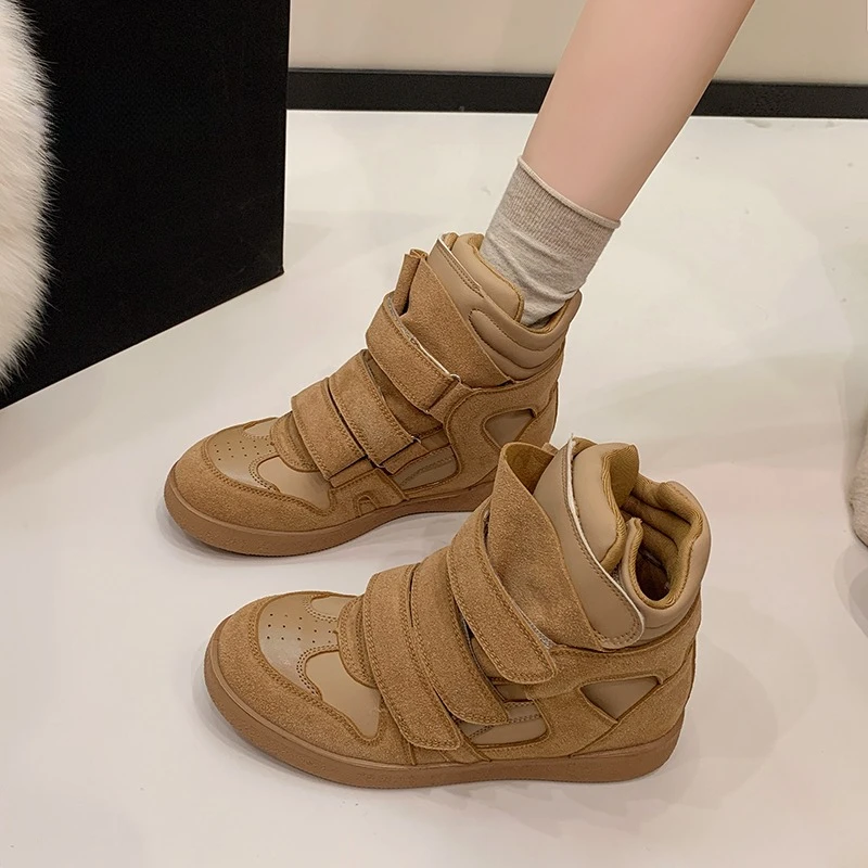 

Retro high-top Warm Snow Boots Women's Winter New Fashion and Versatile Casual Sports Cotton Shoes Ankle Boots