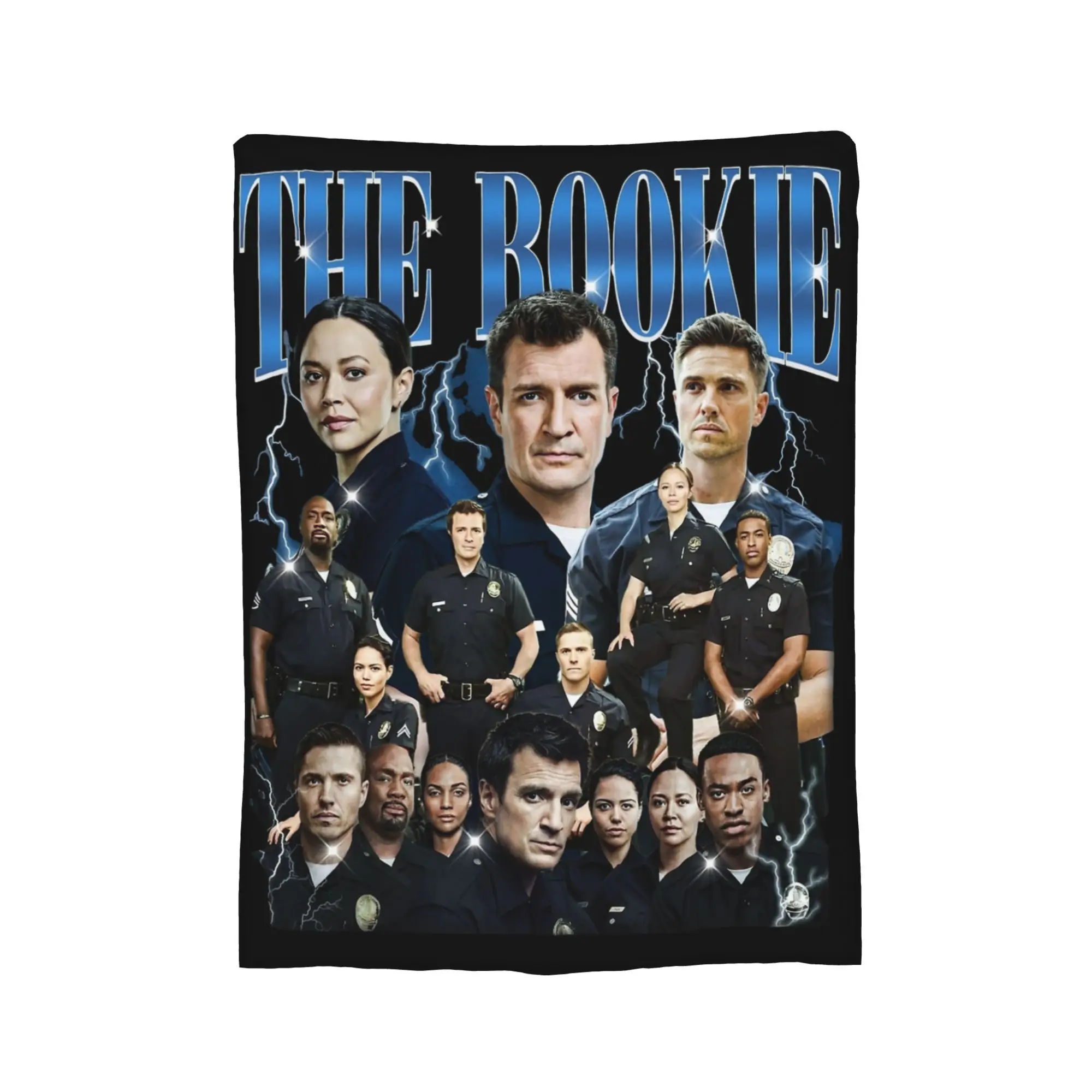 The Rookie Tv Show بطانية الفانيلا الخريف/الشتاء المحمولة سوبر الدافئة رمي البطانيات ل أريكة السفر المفارش