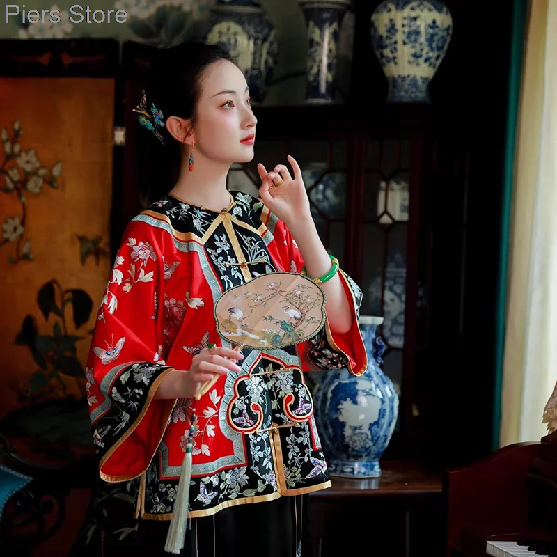 Chinese Traditional Hanfu Costume Woman Ancient Han Dynasty Dress Oriental Princess Dress Lady Elegance Tang Dynasty Dance Wear