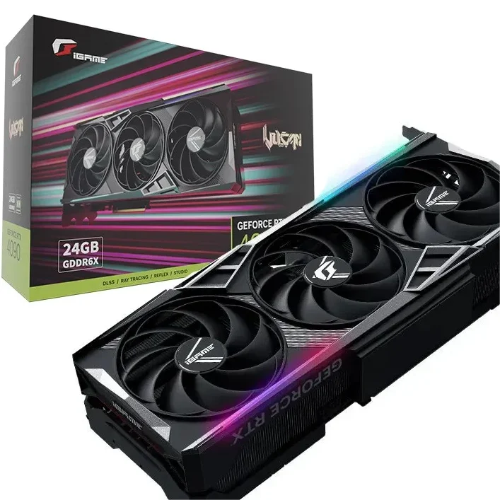 New Arrival Graphics Card Colorful IGame GeForce RTX 4090 Vulcan OC Sealed Package Gaming GPU 4090 RTX