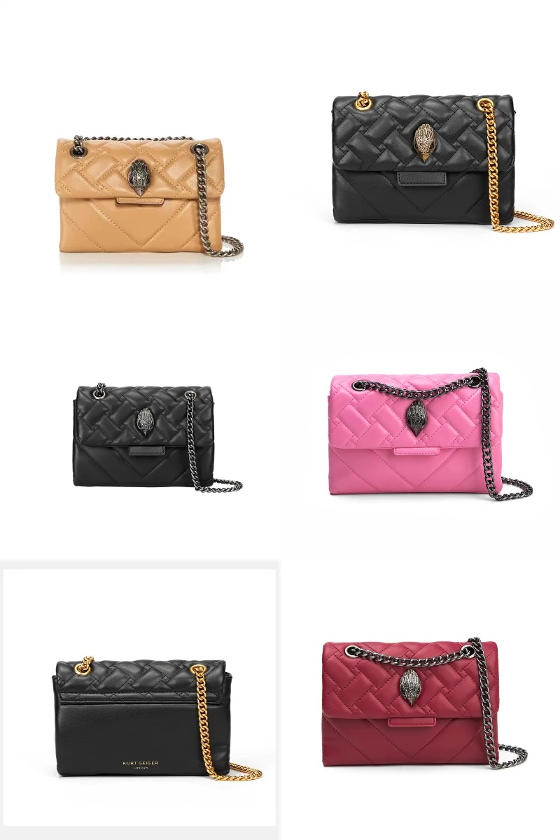 

KURT GEIGER LONDON New Luxury Designer Eagle Head Various Styles Chain Ladies Crossbody Bags for Women Purses and Handbags