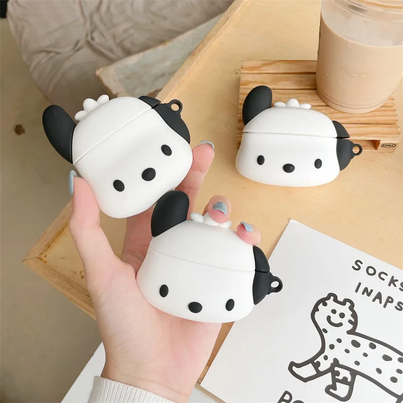 

For Airpods Pro 2 Case,Cute 3D Pochacco Dog For Airpods Case,Silicone Protective Earphone Cover For Airpods 3 Case Funda