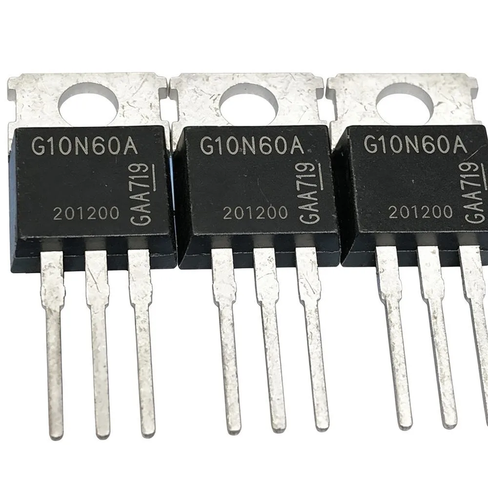 5PCS G10N60A FDPF20N50 STF20NF20 PFR30L45CT J406 SUP75P03-07