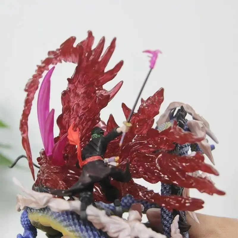 20cm New One Piece Anime Figure Roronoa Zoro Peripheral PVC Model Scene Statue Desktop Decorate Ornaments Festival Gifts Toys