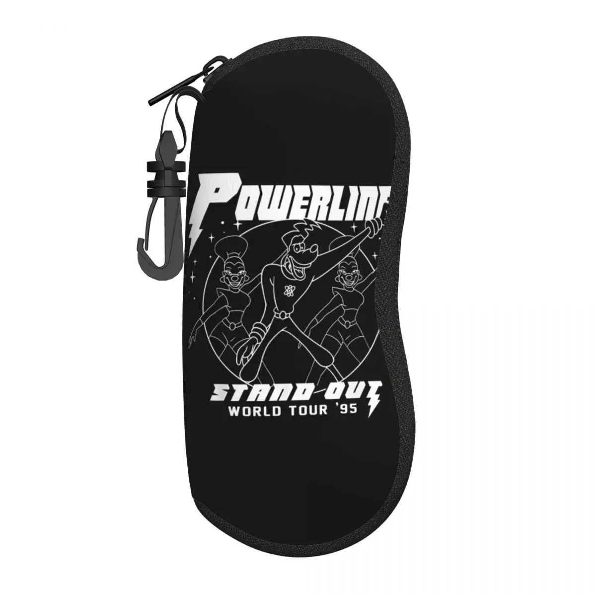 

Чехол для очков A Goofy Movie Powerline World Tour, модная коробка унисекс, коробка для хранения очков с героями мультфильмов, контейнер для очков с принтом