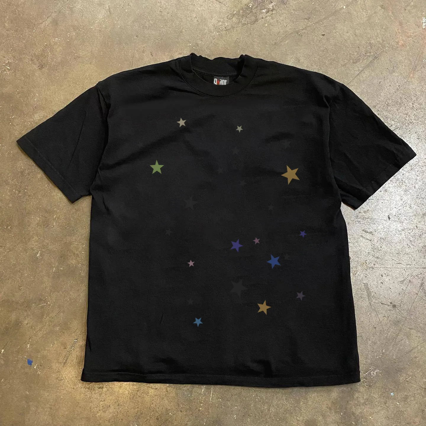 Loose Fit Cotton T-Shirt Double Thread Pure Cotton Short Sleeve Retro American Style for Couples Men Women Breathable Summer Tee