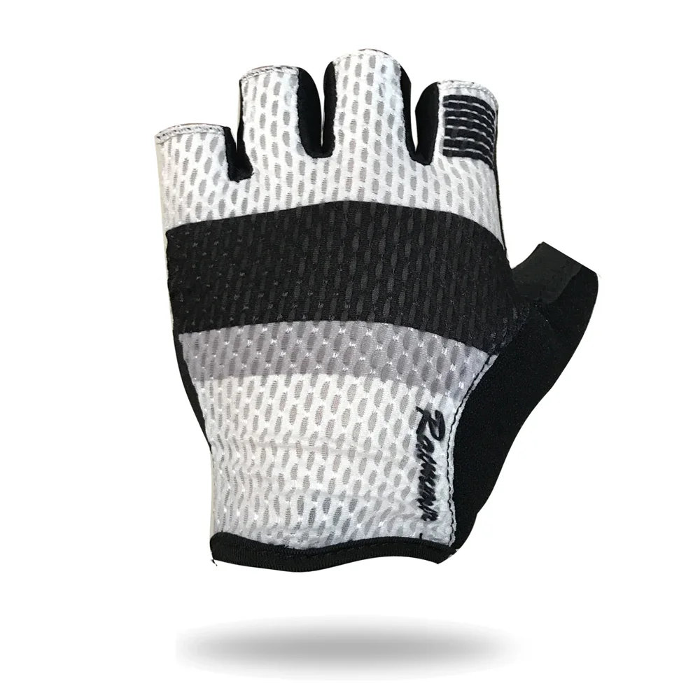 Racmmer Cycling Gloves Unisex Non-Slip Breathable Half Finger Summer Sports Bicycle Gloves #CG-08