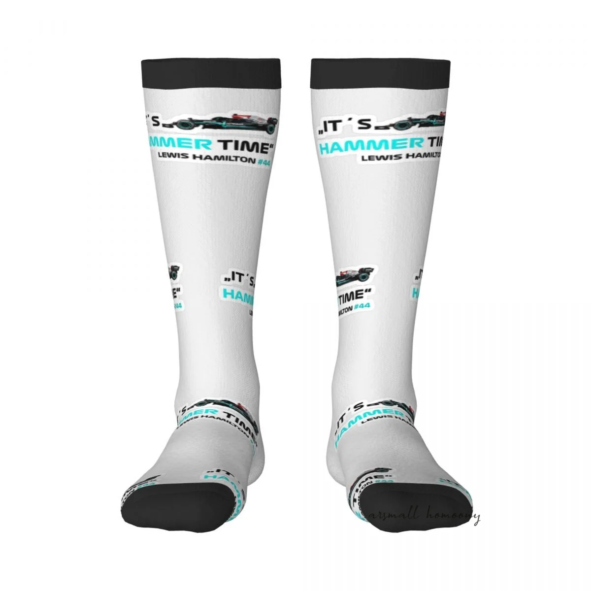 

It's Hammer Time #44 Lewis Hamilton Stylish Stockings with Eye-Catching 3D Printed Patterns for Comfortable Everyday Wear