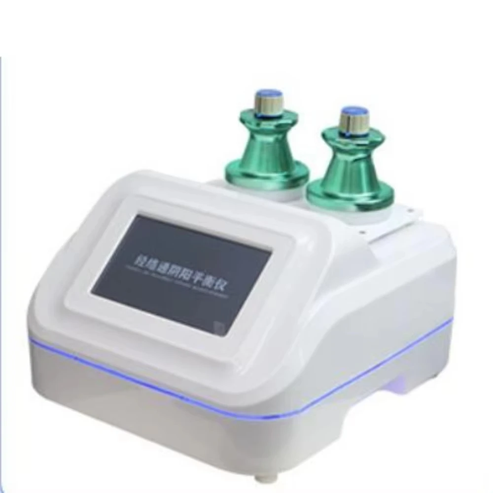 ماكينا eléctrica de drenaje linfativo EMS con calefaccional العضلات cuello masaje corporal microcorriente Meridia NewGaga التخلص