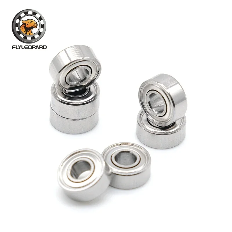 MR104ZZ 핸들 베어링 ABEC-7, 강력한 드릴 랩 핸드피스 MR104 ZZ 고속 볼 베어링, 4x10x4mm, 2 개