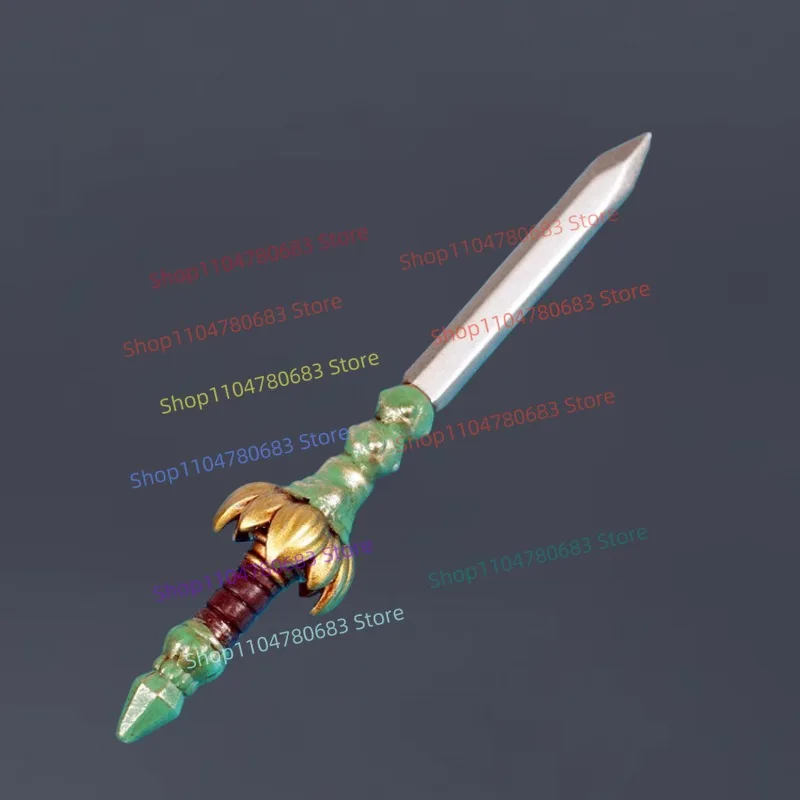 Soporte de exhibición de bloques de construcción MOC, espada larga samurái Katana, Mini figura, modelo de ensamblaje, accesorios de dibujos animados de Anime, juguete para regalo