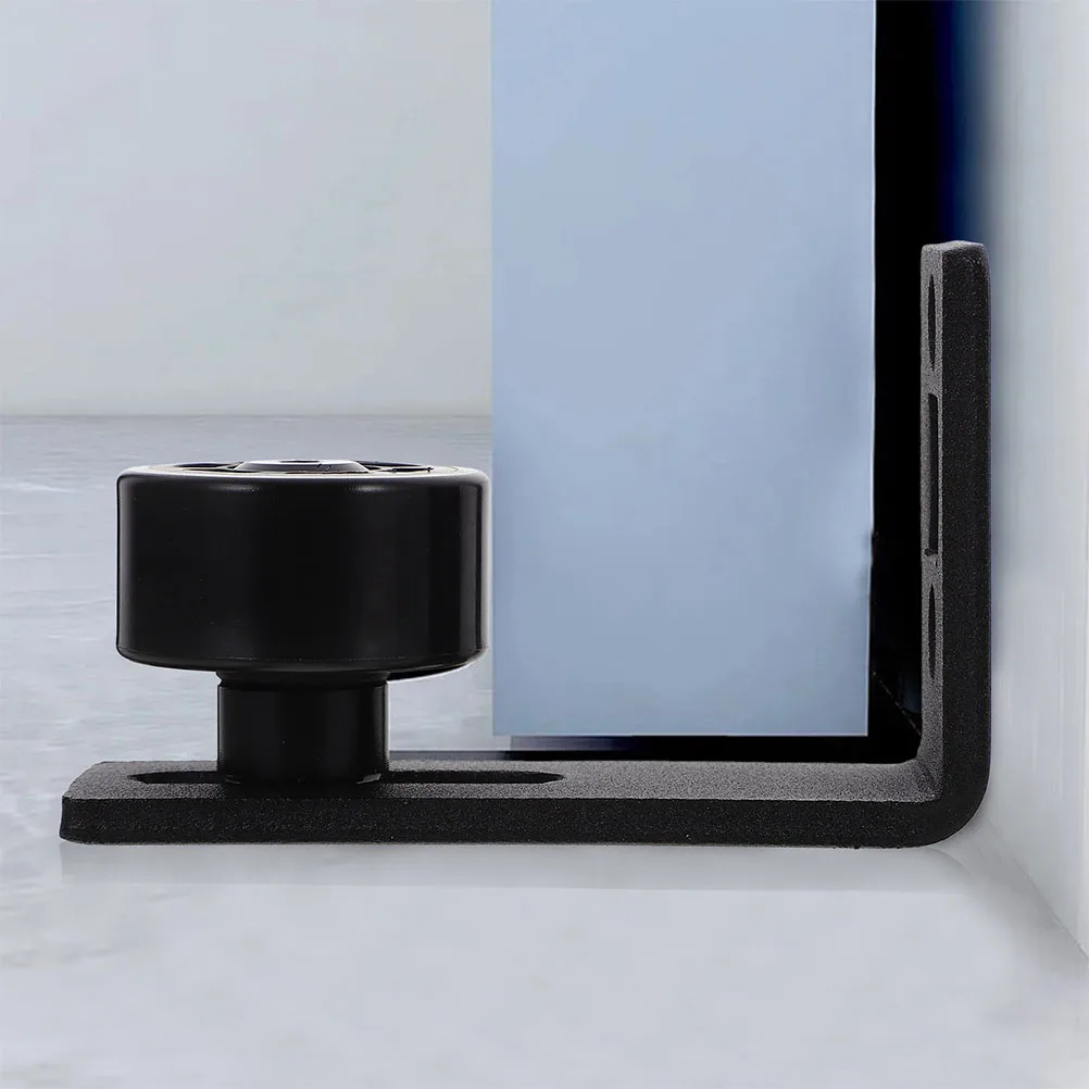 

2pcs Adjustable Dual Roller Guide Smooth Wheels Easy Install Home Supplies Door Parts Hardware Guides For Sliding Doors Barn