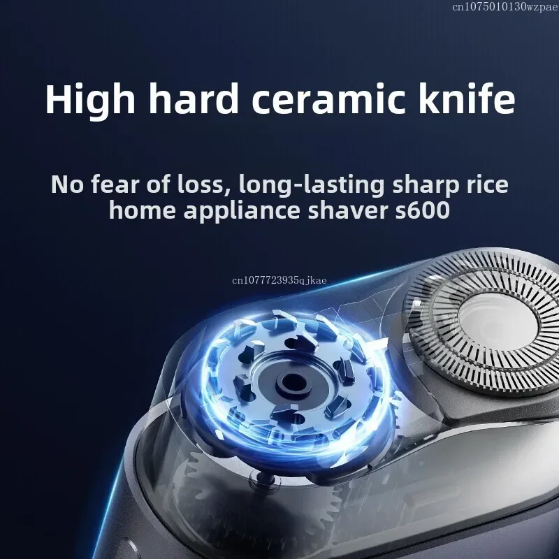 Mijia Electric Shaver S600 Floating Ceramic Blade USB Rechargeable Portable Men Beard Razor Home Travel Grooming Tool