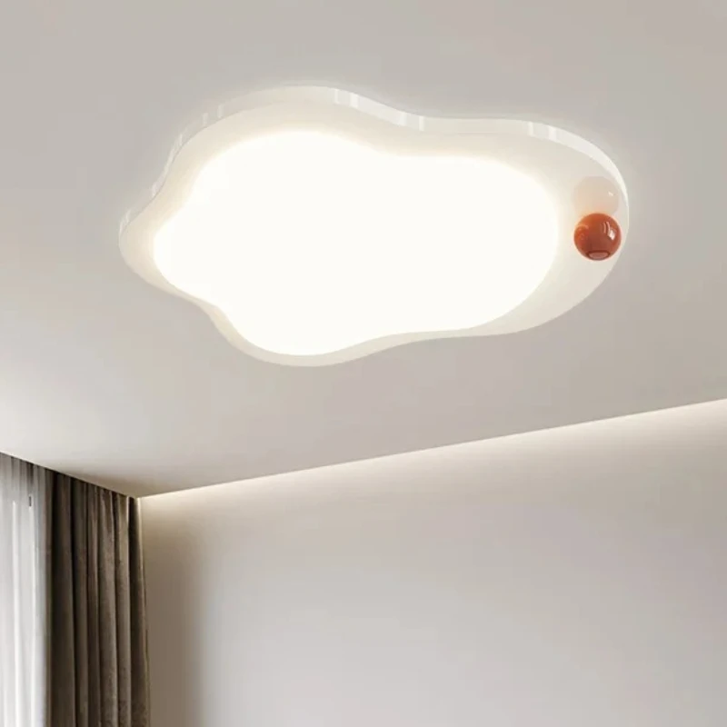 

Потолочный светильник Wabi Sabi, японские минималистичные светильники в кремовом стиле для спален, гостиных, кабинетов, прихожих